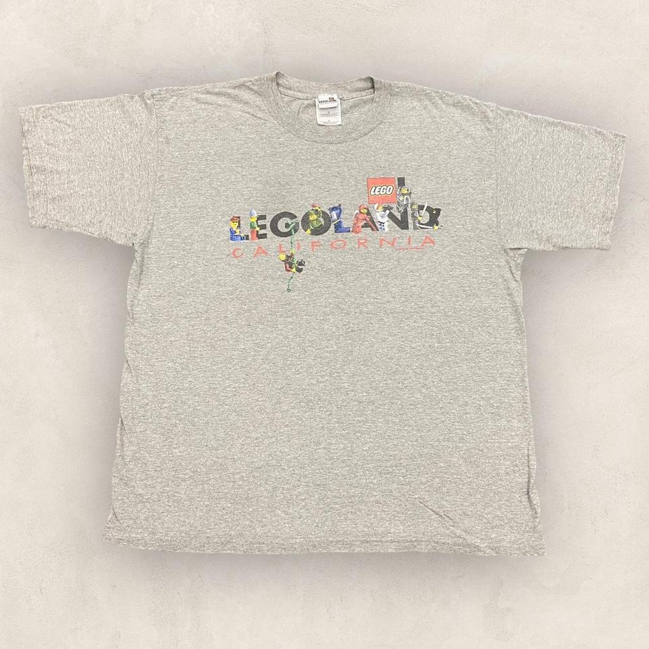 Vintage 90s USA Legoland California theme park promotional graphic t-shirt