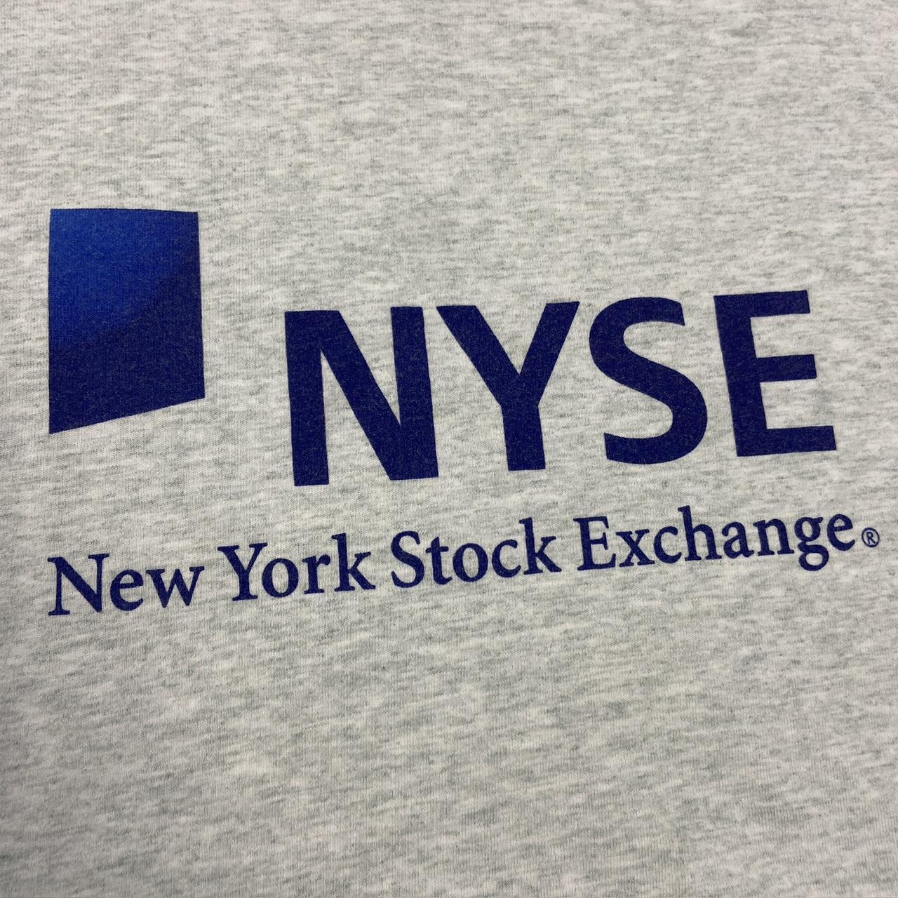 Vintage Y2K 2000s New York Stock Exchange Wall Street promotional graphic t-shirt