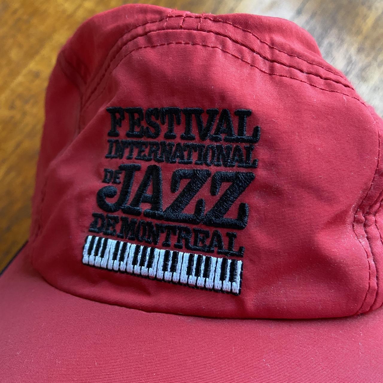 Vintage 90s Canada Montreal Jazz festival Music promotional graphic cap