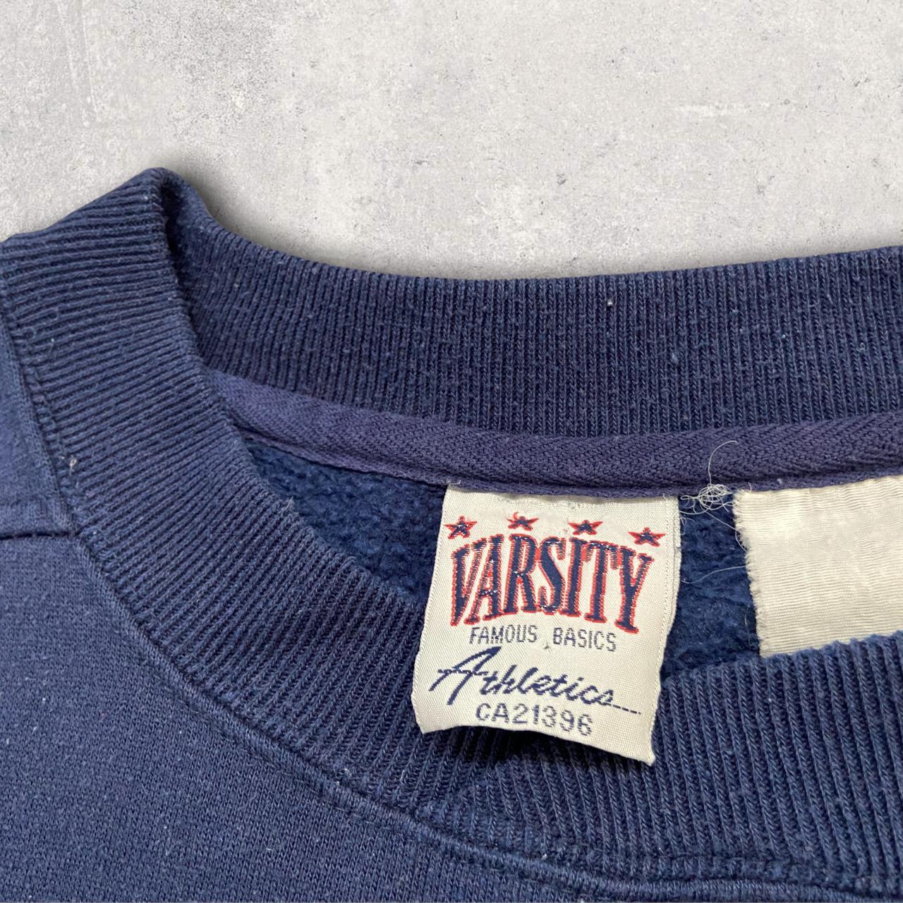 Athletic Varsity Excellence vintage 90s navy sweatshirt