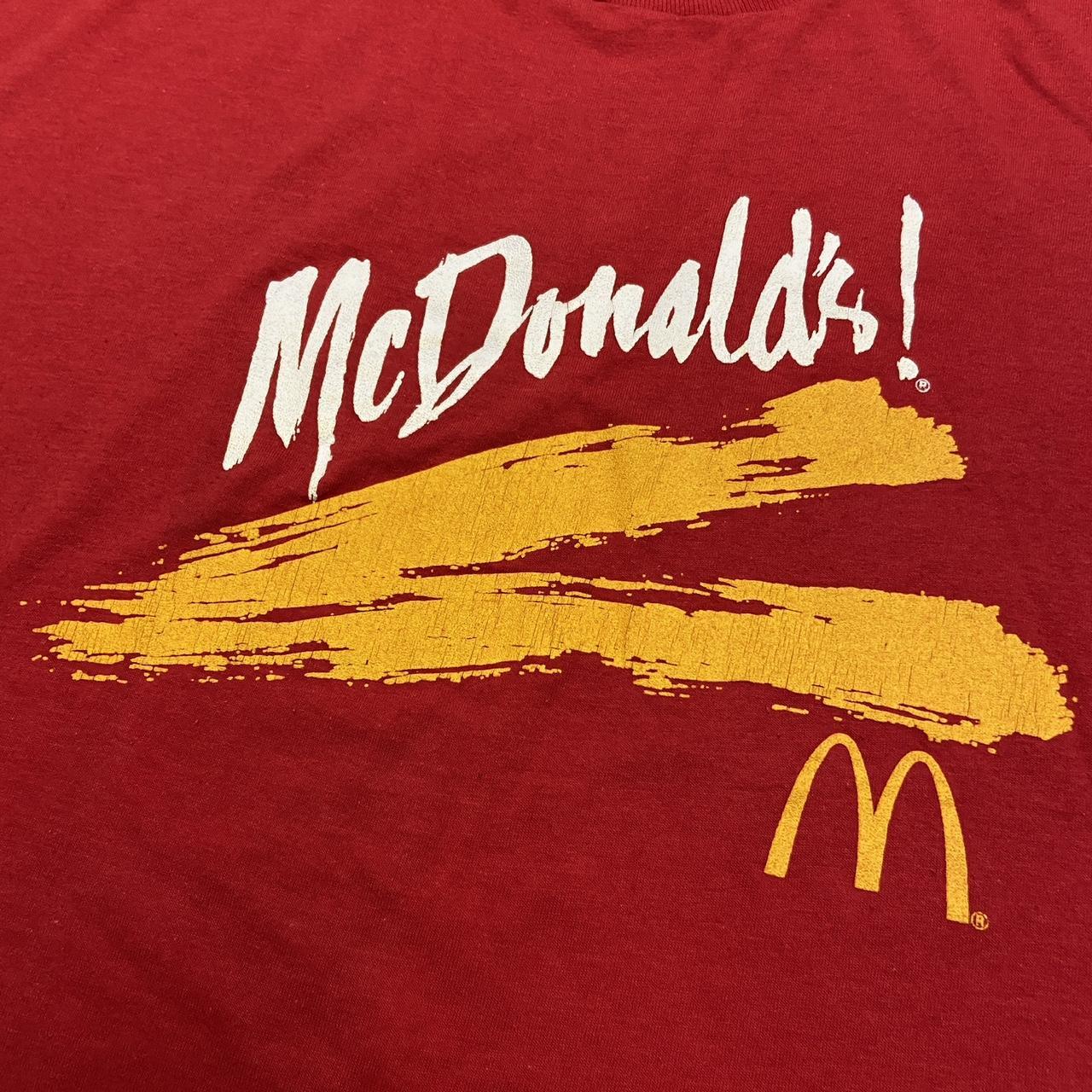 Vintage 90s USA McDonald’s spell-out graphic promotional t-shirt